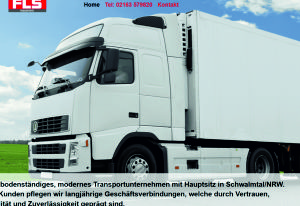 Homepage FLS Transport GmbH