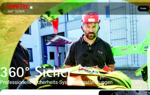Homepage SAFE-TEC GmbH